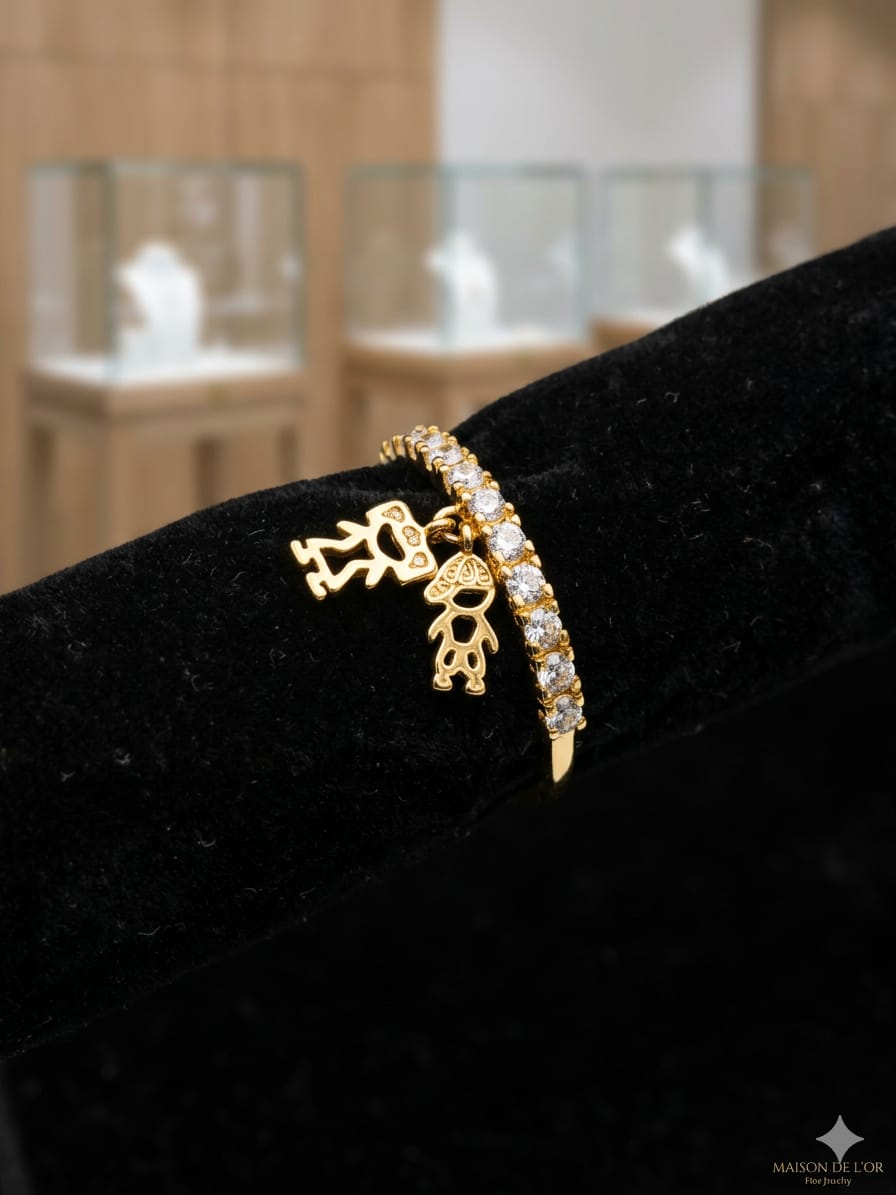 Anel Cravejado - tamanho 17